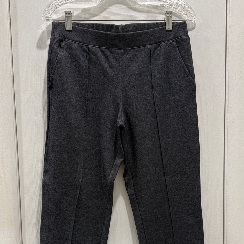 J Crew Heather Gray Pintuck Sweatpants